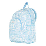 Roxy Women's Moon Magic Backpack | Travel | Vacation | Everyday Carry | Laptop Sleeve | Padded Straps | 22L - Sky Blue Surfenirs