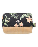 Roxy Women's Small Storage Case | Organizer | Travel | Makeup Bag | Accessories, Misty Jetties - Anthracite Island