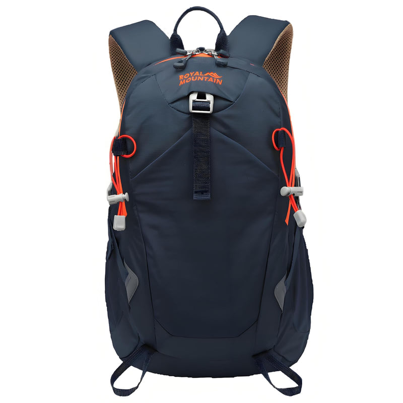 ROYAL MOUNTAIN 20L Lightweight Hiking Backpack With Rain - cover, Daypack Waterproof Travel Camping Backpacks for Men Women, Outdoor Sports Daypack For Camping, Daily Commuting, Short Trips (Navy Blue)