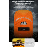 ROYAL MOUNTAIN Hiking Backpack 30L Foldable Travel Daypack For Women Men,Camping Daypack Backpacks Lightweight,Durable Hiking Backpack Fit For Hiking,Daily Commuting,Short Trips.(With Rain - cover)