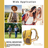 ROYAL MOUNTAIN Hiking Backpack 30L Foldable Travel Daypack For Women Men,Camping Daypack Backpacks Lightweight,Durable Hiking Backpack Fit For Hiking,Daily Commuting,Short Trips.(With Rain - cover)