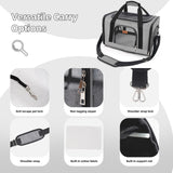 ROYPET Cat Carrier,Portable Pet Carrier Bag for Cats and Small Dogs,Foldable Soft - Sided and Scratch - Proof mesh Cat Bag Pet Carriers,Airline Approved Pet Carrier,Pet Travel Carrier Up to 15 Lbs,Grey