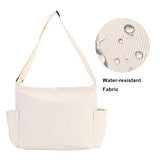 RTGNEI Corduroy Messenger Bag for School Satchel Tote Bag Women/Men Hobo Bags