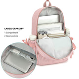 RTGNEI Kawaii Coquette Backpack with Bows for Teen Girls School Bookbag Aesthetic Dance Bag