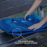 RTIC Everyday Insulated Tote Bag, Large Reusable Thermal Cooler with Zippered Top for Beach, Grocery, Shopping, 35 L Capacity, Periwinkle