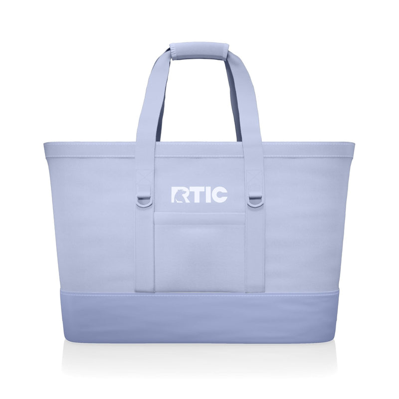 RTIC Everyday Insulated Tote Bag, Large Reusable Thermal Cooler with Zippered Top for Beach, Grocery, Shopping, 35 L Capacity, Periwinkle