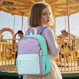Ryushoyo Toddler Backpack 14 Inch Kids Backpacks for Boys and Girls Classic Design Canvas School Bags with Chest Strap