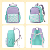 Ryushoyo Toddler Backpack 14 Inch Kids Backpacks for Boys and Girls Classic Design Canvas School Bags with Chest Strap