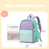 Ryushoyo Toddler Backpack 14 Inch Kids Backpacks for Boys and Girls Classic Design Canvas School Bags with Chest Strap