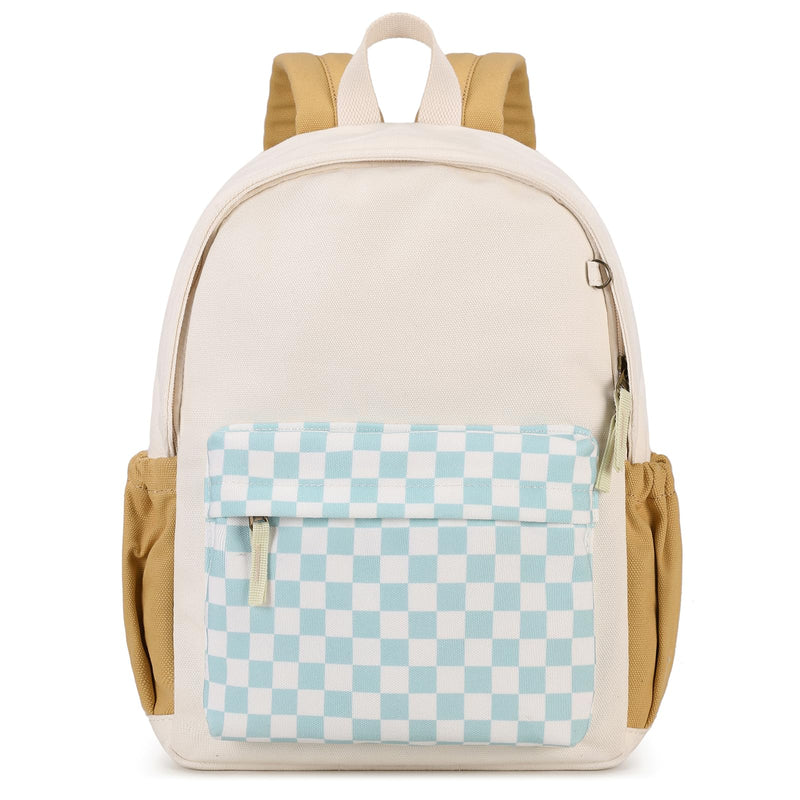Ryushoyo Toddler Backpack 14 Inch Kids Backpacks for Boys and Girls Classic Design Canvas School Bags with Chest Strap