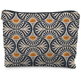 RYYCDOI Boho Makeup Bag Gifts for Women, Sunset Leaf Aesthetic Makeup Pouch
