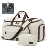 S - ZONE Carry On Garment Bag for Travel Convertible Garment Duffle Suit Bags for Men Women 2 in 1 Hanging Suitcase Business 50L