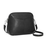 S-ZONE Crossbody Bags for Women Trendy Small Cross Body Purse for Woman Vegan Leather Designer Shoulder Bag Travel Everyday Black | Backpacks4Less