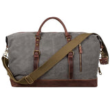 S-ZONE Duffle Bag for Travel Canvas Duffel Bag Carry on Weekender Bag for Men | Backpacks4Less