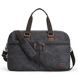 S-ZONE Expandable Duffle Bag for Travel 33L 50L Canvas Weekender Overnight Bags Men Women | Backpacks4Less
