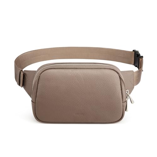 S-ZONE Leather Fanny Pack for Women RFID Blocking Waist Belt Bag Crossbody Purse | Backpacks4Less