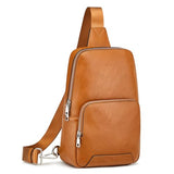 S-ZONE Sling Bag for Women Men RFID Blocking Genuine Leather Crossbody Backpack Sling Purses Fashion Travel Daypack Chest Bags | Backpacks4Less