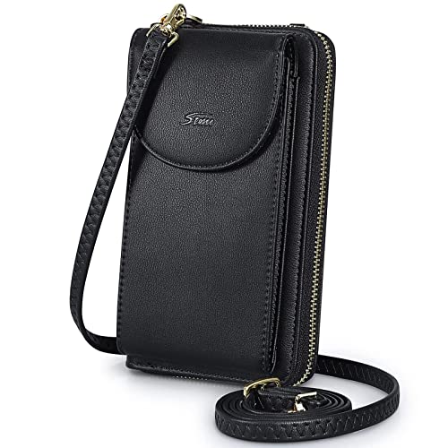 S-ZONE Small Crossbody Bags for Women Cell Phone Purse RFID Blocking Wallet Purses with Credit Card Slots | Backpacks4Less