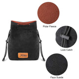 S - ZONE Soft Camera Bag DSLR Insert Handbag Drawstring Lens Case Compatible with Canon Nikon Sony