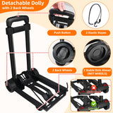 Sambois Rolling Teacher Tote Bag with Detachable Trolley, Wheeled Teacher Bag with Padded Laptop Compartment for up to 15.6 Inch, Multifunctional Rolling Briefcase for Teaching& Office (Elegant Gray)