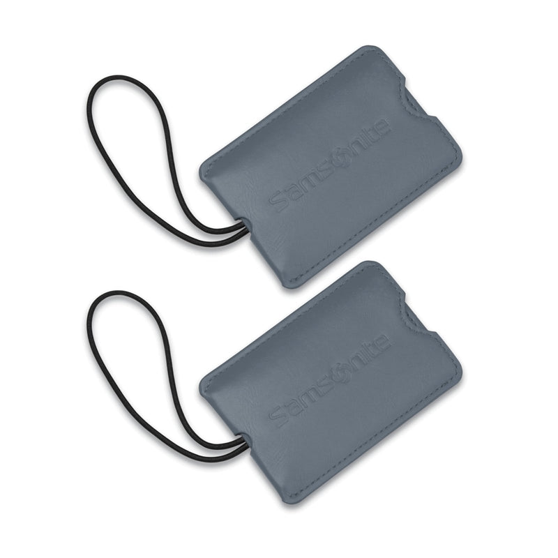 Samsonite 2 - Pack Vinyl ID Tags, State Blue