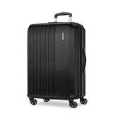 Samsonite Alliance SE Hardside Luggage with Spinner Wheels, Lightweight, LARGE SPINNER, BASS BLACK | Backpacks4Less