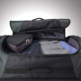 Samsonite Andante 2 Wheeled Duffel Bag – 32 - Inch Durable Rolling Luggage with Inline Skate Wheels, Push - Button Handle & Spacious Compartments – Travel - Friendly and Lightweight - Riverrock/Black