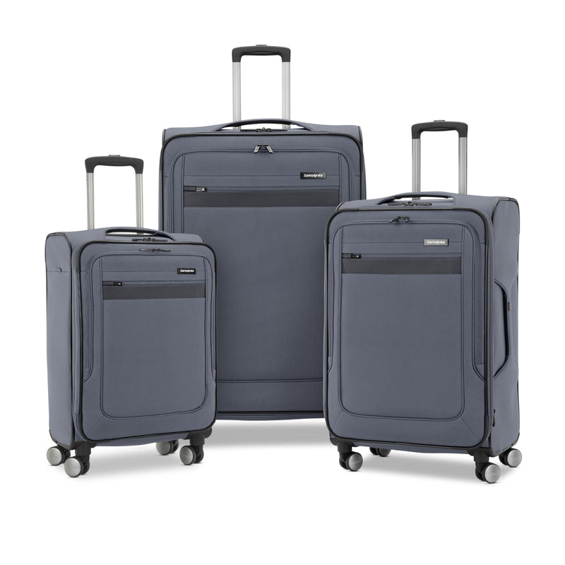 Samsonite Ascella 3.0 Softside Expandable Luggage with Spinner Wheels, 3 - Piece Set (20/25/28), State/Black