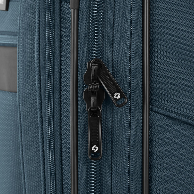Samsonite Ascella 3.0 Softside Expandable Luggage with Spinner Wheels, 3 - Piece Set (20/25/28), Teal/Black