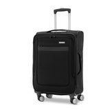 Samsonite Ascella 3.0 Softside Expandable Luggage with Spinners, Black, 2PC SET (Carry - on/Medium)
