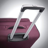 Samsonite Ascella X Softside Expandable Luggage with Spinner Wheels, Plum, Checked - Large 29 - Inch