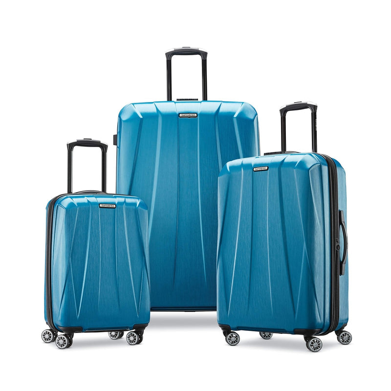 Samsonite Centric 2 Hardside Expandable Luggage with Spinner Wheels, Caribbean Blue, 3 - Piece Set (20/24/28)