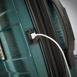 Samsonite Centric 2 Hardside Expandable Luggage with Spinner Wheels, Emerald Green, 3 - Piece Set (20/24/28)