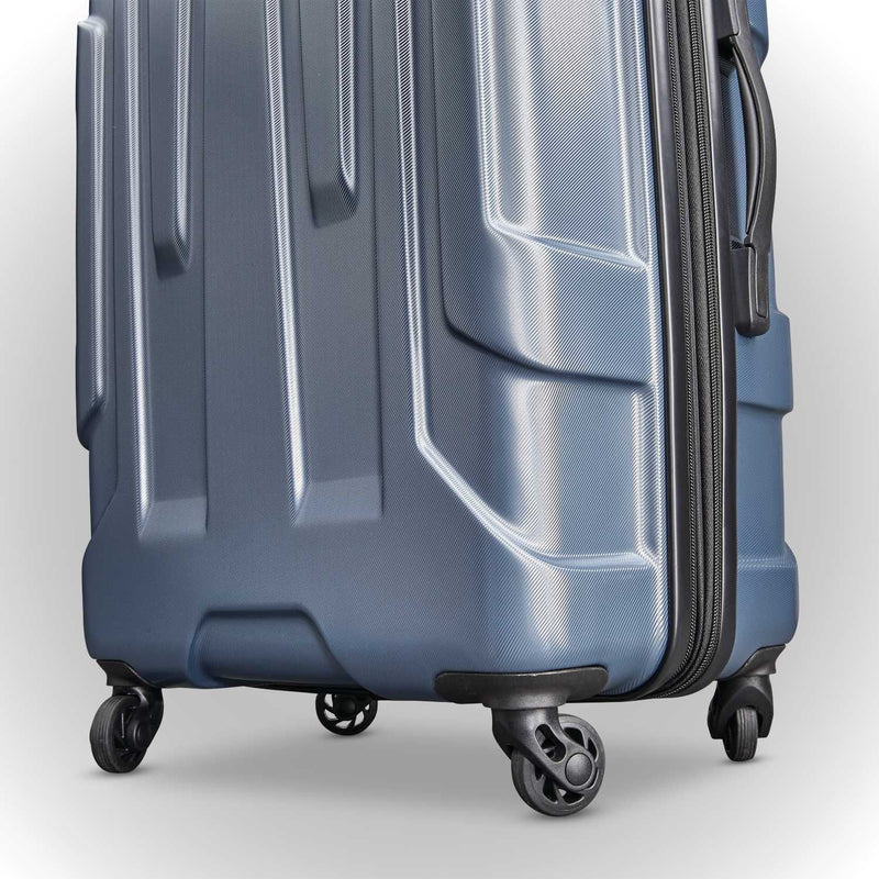 Samsonite Centric Hardside Expandable Luggage with Spinner Wheels, Blue Slate, Checked - Medium 24 - Inch