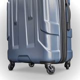 Samsonite Centric Hardside Expandable Luggage with Spinner Wheels, Blue Slate, Checked - Medium 24 - Inch