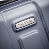 Samsonite Centric Hardside Expandable Luggage with Spinner Wheels, Blue Slate, Checked - Medium 24 - Inch