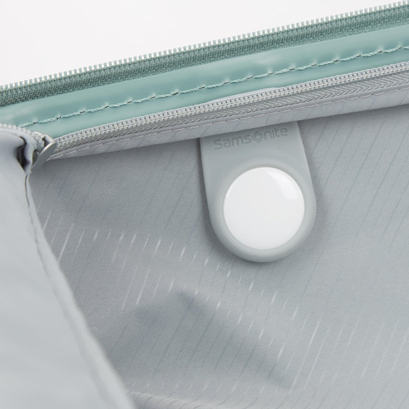 Samsonite Elevation Plus - Large Hardside Luggage - Scratch Resistant Polypropylene Shell, RightHeight™ Adjustable Handle, Integrated AirTag Holder, TSA Lock, WetPak™ Compartment - Cypress Green