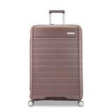 Samsonite Elevation Plus - Large Hardside Luggage - Scratch Resistant Polypropylene Shell, RightHeight™ Adjustable Handle, Integrated AirTag Holder, TSA Lock, WetPak™ Compartment - Chocolate Mauve