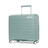 Samsonite Elevation Plus - Medium Hardside Luggage - Scratch Resistant Polypropylene Shell, RightHeight™ Adjustable Handle, Integrated AirTag Holder, TSA Lock, WetPak™ Compartment - Cypress Green