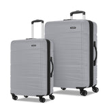 Samsonite Evolve SE Hardside Expandable Luggage with Spinners | Titanium | 2PC SET (Carry - on/Large)
