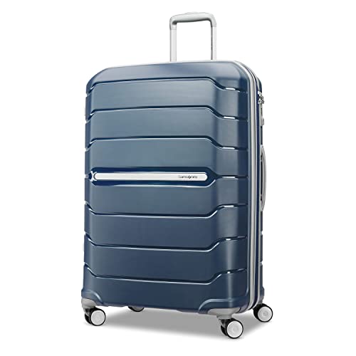 Samsonite Freeform 28-Inch Large Luggage with Dual 360° Spinner Wheels - Checked Suitcase - TSA Lock, Airline-Approved - Lightweight | Backpacks4Less