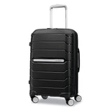 Samsonite Freeform Hardside Carry - On Luggage with Spinner Wheels - Hardshell Suitcase - TSA, Airline - Approved - Expandable Hard Shell, Smooth Rolling Wheels for Lightweight Travel – Black
