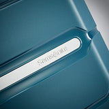 Samsonite Freeform Hardside Carry-On Luggage with Spinner Wheels - Hardshell Suitcase - TSA, Airline-Approved - Expandable Hard Shell, Smooth Rolling Wheels for Lightweight Travel - Dark Teal
