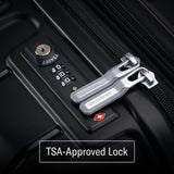 Samsonite Freeform Hardside Carry - On Luggage with Spinner Wheels - Hardshell Suitcase - TSA, Airline - Approved - Expandable Hard Shell, Smooth Rolling Wheels for Lightweight Travel – Black