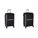 Samsonite Freeform Hardside Two-Piece Spinner Set (21"/24"), Black | Backpacks4Less