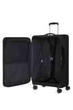 Samsonite Litebeam - Spinner L, Expandable Suitcase, 77 cm, 103/111 L, Black (Black)