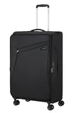Samsonite Litebeam - Spinner L, Expandable Suitcase, 77 cm, 103/111 L, Black (Black)