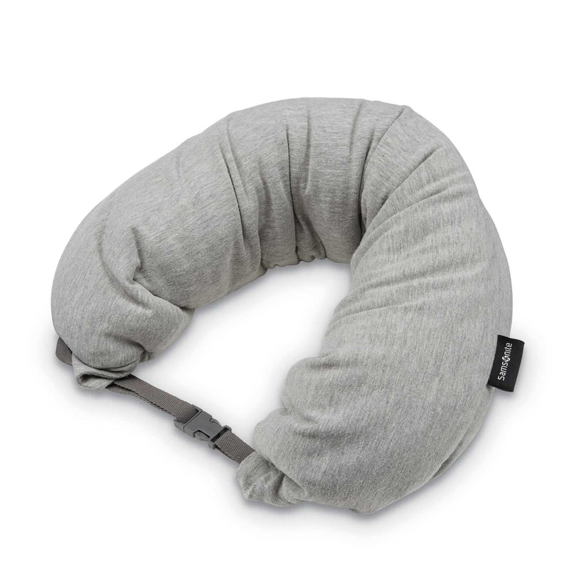 Samsonite Microbead 3 - in - 1 Neck Travel Pillow, Frost Grey, One Size