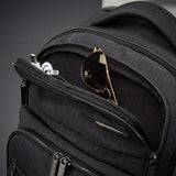Samsonite Modern Utility Double Shot Laptop Backpack, Charcoal Heather, One Size