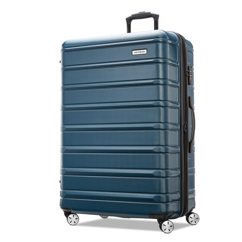 Samsonite Omni 2 28-Inch Large Checked Hardside Luggage with 360° Spinner Wheels - Scratch Resistant Hardshell - TSA Lock - Expandable | Backpacks4Less